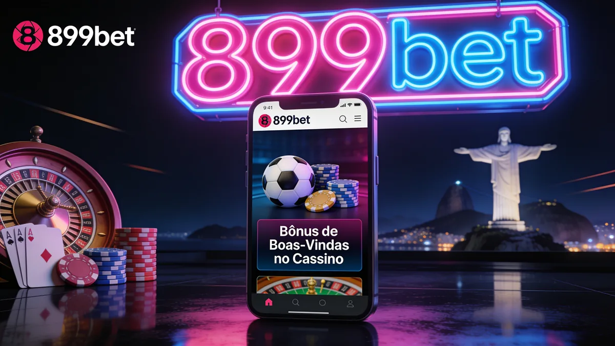 Bônus de Boas-Vindas no Cassino: guia de 899bet para jogadores no Brasil